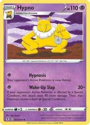 Hypno 062/203 - SWSH07 Evolving Skies