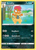 Scrafty 099/203 - SWSH07 Evolving Skies Reverse Holofoil