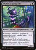Chainflail Centipede (NEO-090) - Kamigawa: Neon Dynasty Foil