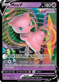 Mew V 113/264 - SWSH08 Fusion Strike Holofoil