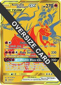 Reshiram & Charizard GX SM247 - Jumbo Cards Holofoil
