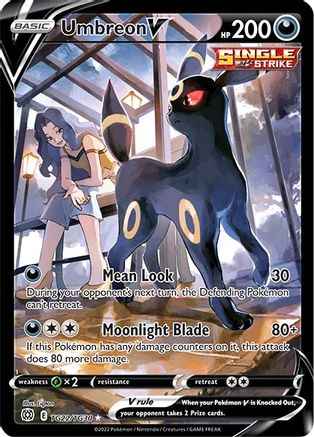 Umbreon V TG22/TG30 - SWSH09 Brilliant Stars Trainer Gallery Holofoil