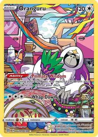 Oranguru TG12/TG30 - SWSH09 Brilliant Stars Trainer Gallery Holofoil