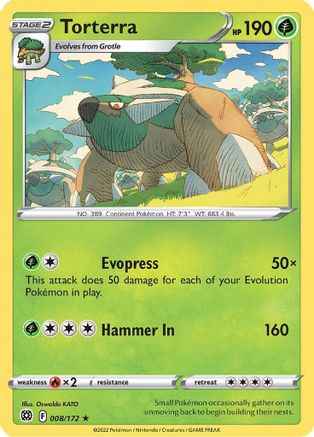 Torterra 008/172 - Deck Exclusives