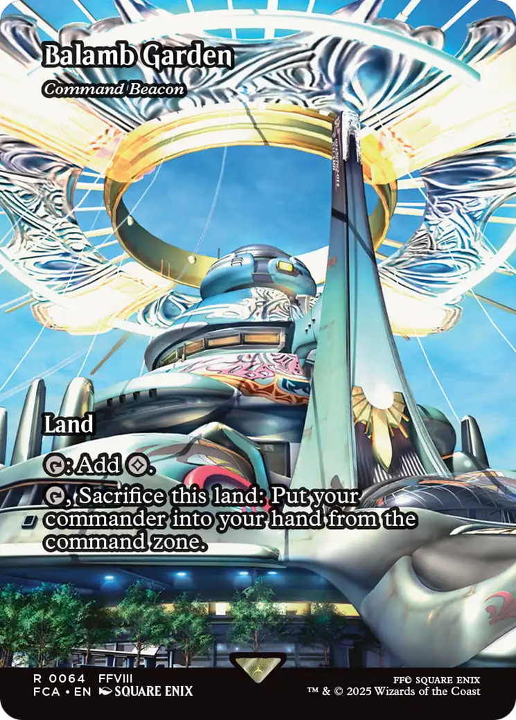 Command Beacon (FCA-064) - FINAL FANTASY: Through the Ages / Balamb Garden (Borderless) Foil