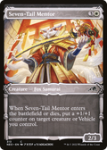 Seven-Tail Mentor (NEO-313) - Kamigawa: Neon Dynasty: (Showcase)