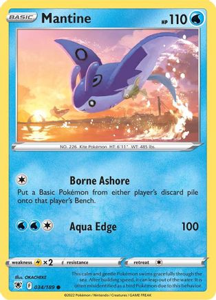 Mantine 034/189 - SWSH10 Astral Radiance