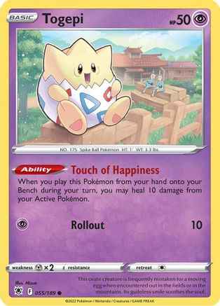 Togepi 055/189 - SWSH10 Astral Radiance