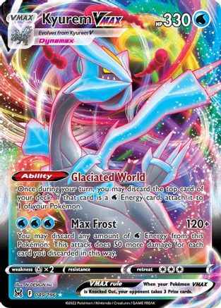 Kyurem VMAX 049/196 - SWSH11 Lost Origin Holofoil