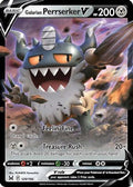 Galarian Perrserker V 129/196 - SWSH11 Lost Origin Holofoil