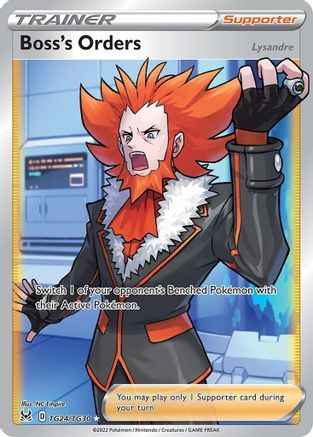 Boss's Orders TG24/TG30 - SWSH11 Lost Origin Trainer Gallery Holofoil