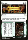 Prepare // Fight (PRE-220S) - Amonkhet Promos Foil