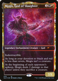 Mogis, God of Slaughter (SLD-078) - Secret Lair Drop: (enchantment, Showcase) Foil
