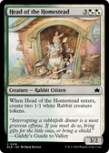 Head of the Homestead (BLB-216) - Bloomburrow Foil