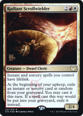 Radiant Scrollwielder (PRE-221S) - Strixhaven: School of Mages Promos Foil