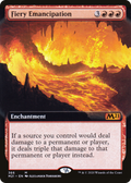 Fiery Emancipation (M21-366) - Core Set 2021: (Extended Art) Foil