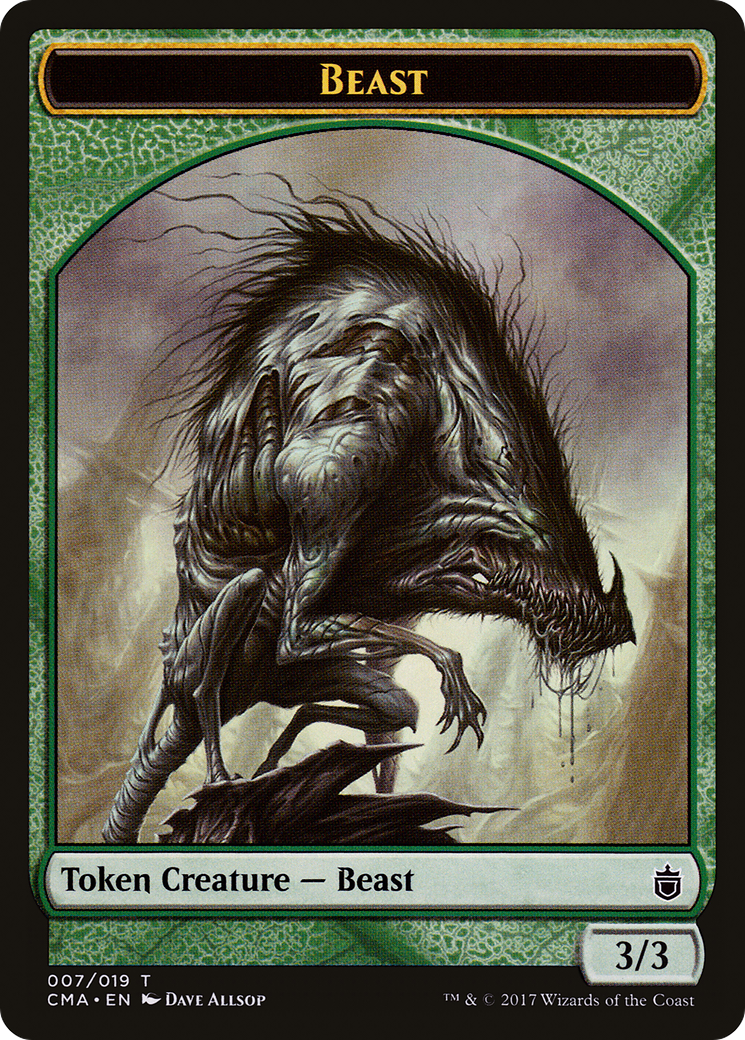 Beast (CMA-007) - Commander Anthology Tokens