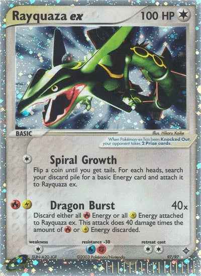 Rayquaza ex (97/97) [EX: Dragon]
