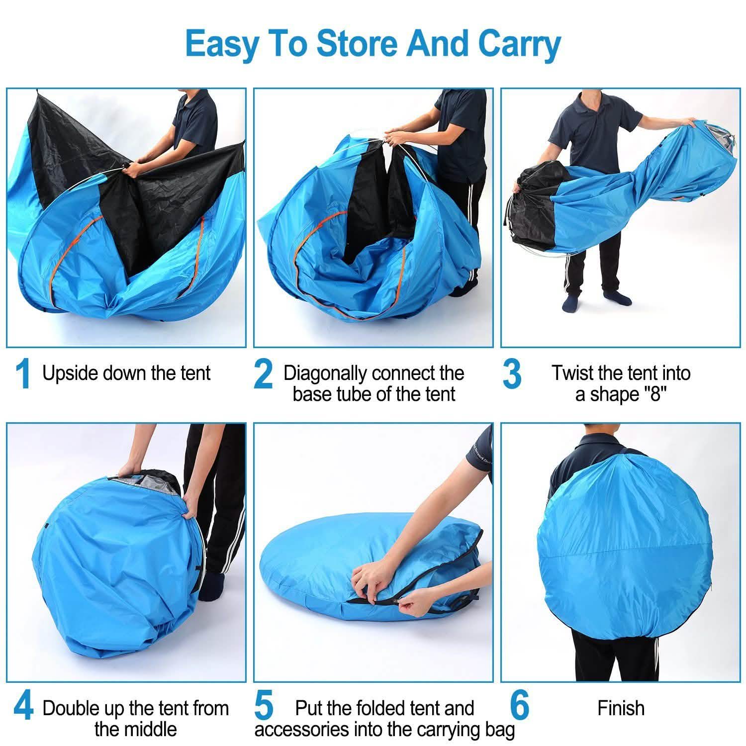 4 Persons Camping Waterproof Tent