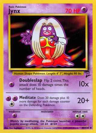 Jynx 045/130 - Base Set 2