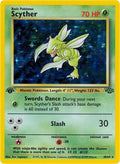 Scyther 010/64 - Jungle 1st Edition Holofoil