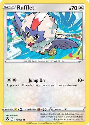 Rufflet 148/195 - SWSH12 Silver Tempest