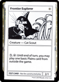 Frontier Explorer (CMB1-006) - Mystery Booster Playtest Cards 2021