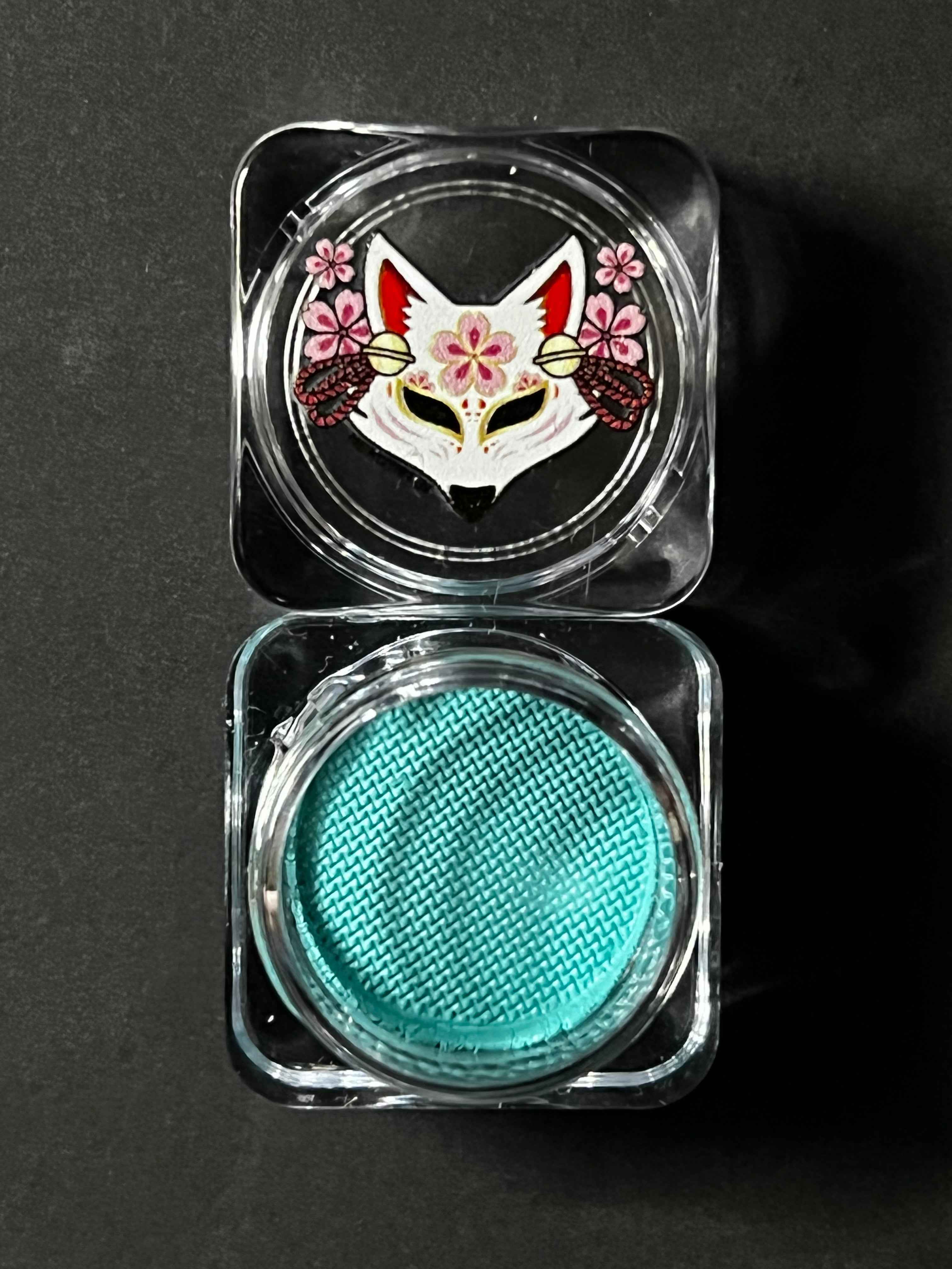 46 - Teal (Blue) Water Activated Graphic Liner