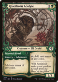 Rosethorn Acolyte // Seasonal Ritual (ELD-300) - Throne of Eldraine: (Showcase)