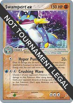 Swampert ex 2004 (Reed Weichler) 095 - World Championship Decks