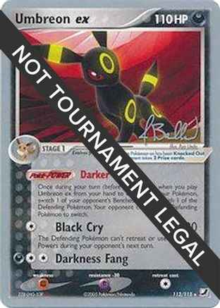 Umbreon ex 2006 (Jimmy Ballard) 112 - World Championship Decks
