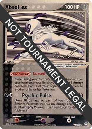 Absol ex 2007 (Tom Roos) 092 - World Championship Decks