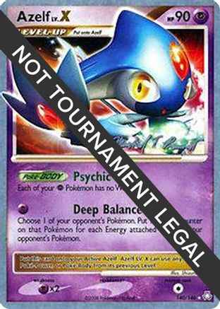 Azelf LV.X 2010 (Michael Pramawat) 140 - World Championship Decks
