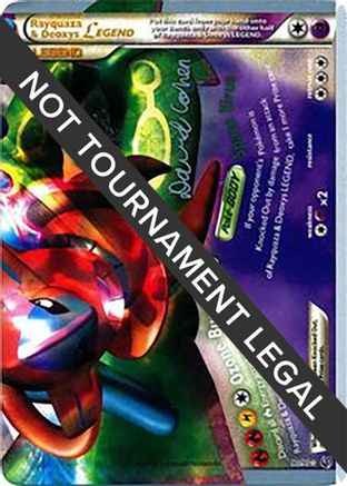 Rayquaza & Deoxys Legend  2011 (David Cohen) 090 - World Championship Decks