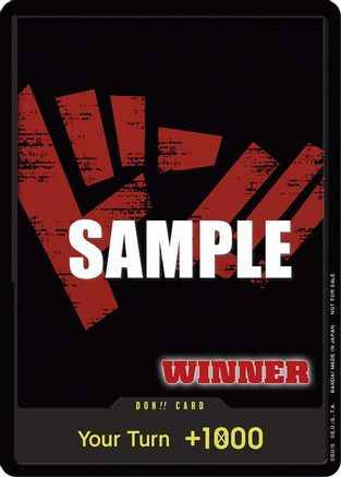 DON!! Card (Tournament Pack Vol. 2) [Winner] - One Piece Promotion Cards