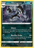 Galarian Obstagoon (Cosmos Holo) 161/264 - Miscellaneous Cards & Products Holofoil