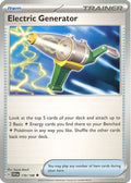 Electric Generator 170/198 - SV01 Scarlet & Violet Base Set