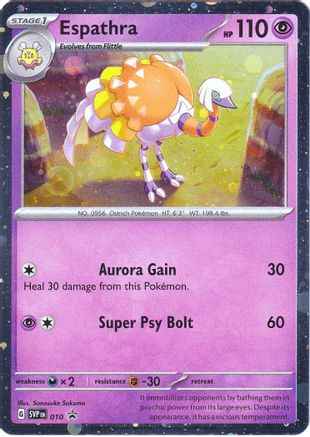 Espathra 010 - SV Scarlet & Violet Promo Cards Holofoil