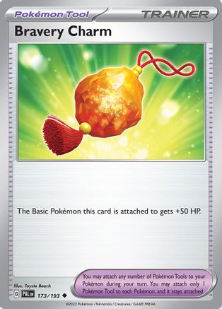 Bravery Charm 173/193 - SV02 Paldea Evolved
