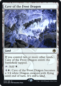 Cave of the Frost Dragon (AFR&-253A) - Adventures in the Forgotten Realms Promos Foil
