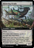 Skittering Cicada (CMM-750) - Commander Masters: (Extended Art)
