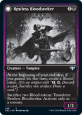 Restless Bloodseeker // Bloodsoaked Reveler (DBL-395) - Innistrad: Double Feature: (Double Faced Transform)