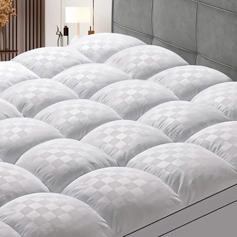 Extra Thick Mattress Topper – Soft, Cooling & Breathable (Multiple Sizes & Colors)