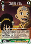 Toph & Aang: Earthbending Lessons (SR) (ATLA/WX04-027S SR) - Avatar: The Last Airbender
