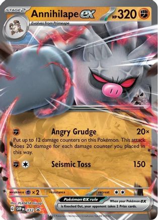 Annihilape ex 032 - SV Scarlet & Violet Promo Cards Holofoil