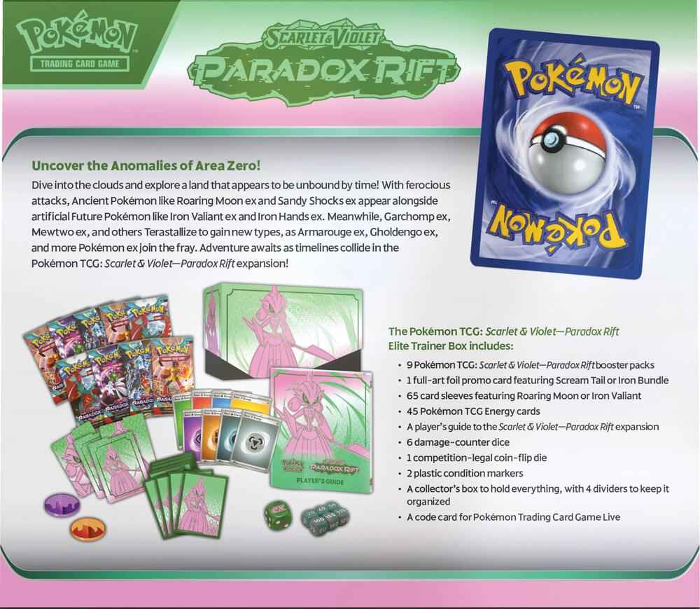 Paradox Rift Elite Trainer Box [Iron Valiant]