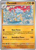Marowak 105/165 - SV Scarlet & Violet 151 Reverse Holofoil