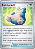 Snorlax Doll 175/182 - SV04 Paradox Rift Reverse Holofoil