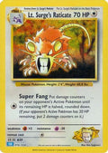 Lt. Surge's Raticate 016/034 - Trading Card Game Classic Holofoil