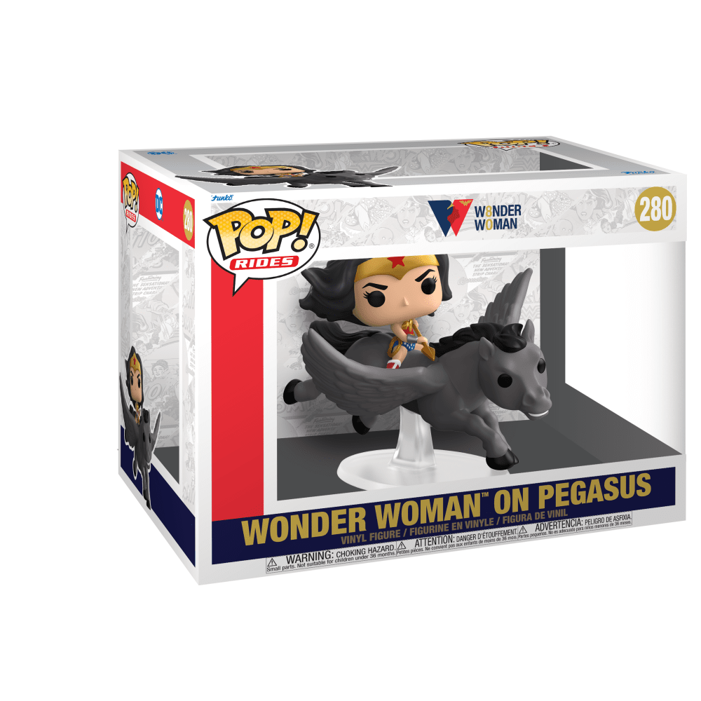 POP! Ride Super Deluxe: WW 80th - WW on Pegasus